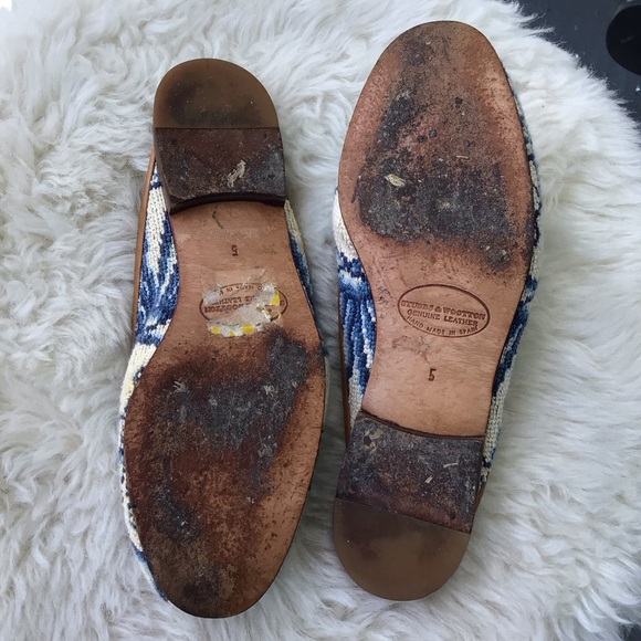 Stubbs & Wootton Palm Beach Embroidered Mules with Shell Motif - Picture 10 of 11